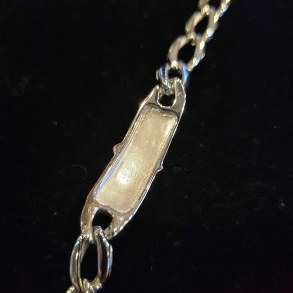 Egyptian Anubis Ring Sz 9 and Fleur-de-Lis Link Bracelet Set